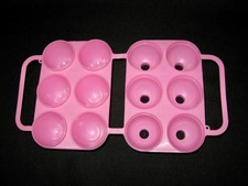 Jell-O EASTER EGG MOLD Jello Jigglers PINK Makes 6 SMOOTH Eggs ~ 3 Available