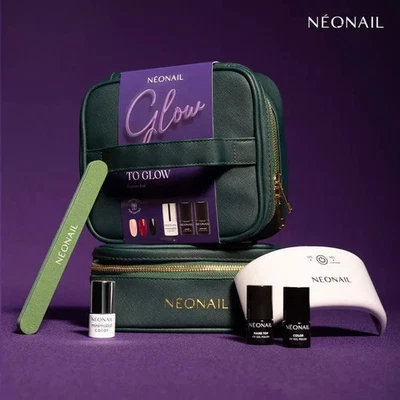 NEONAIL NÉONAIL UV Nagellack Gelnägel Starterset ALL YOU NEED TO GLOW Starter Set LAMPE