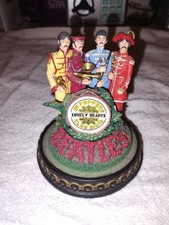 Sgt. Peppers Lonely Hearts Club Band Franklin Mint LTD Edition bell jar.