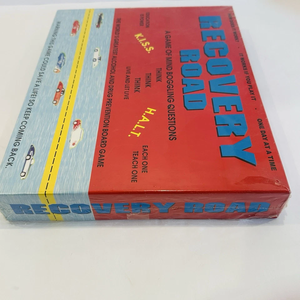 Juego de Mesa Recovery Road Alcohol Drug Prevention Nuevo Precintado Raro Foto 3 de 4