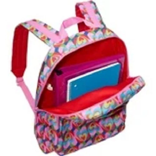 Mochila Miquel-Ruis Sepentinas Rojo Floral Corazón #37911 Foto 3 de 3