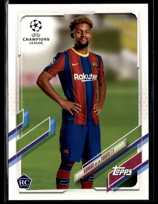 2020-21 Topps UEFA Champions  Japan Edition #58 Konrad de la Fuente RC 1503H