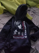 Silent Hill 3 Hoodie Size LARGE Black Color Good Condition