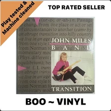 JOHN MILES BAND - Transition. 1985 Vinyl Album. Valentino 790 476-1 NM / EX