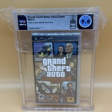 Grand Theft Auto Chinatown Wars Sony PSP Sealed New WATA 9.8 A++ PlayStation GTA