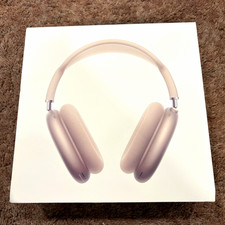 Apple AirPods Max Wireless Bluetooth Over-Ear Headphones w/ Built-In Mic Silver