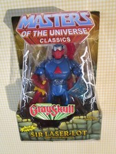 Masters of the Universe Classics SIR LASER-LOT MOSC motuc Powers of Grayskull