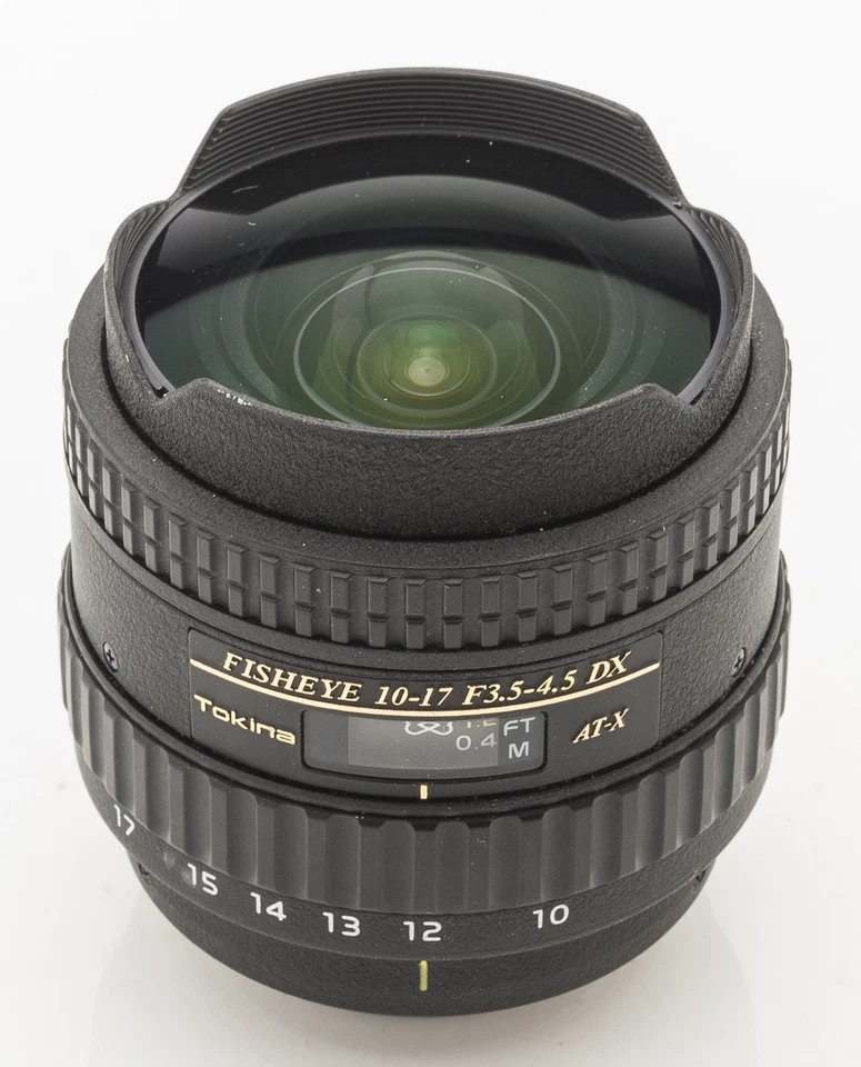 Objectif Grand Angle Tokina Fisheye AT-X 10-17Mm 10-17 DX 3.5-4.5 - Nikon - OVP - Photo 2/4