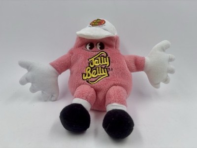 Mr. Jelly Belly ROSA BAUMWATTE Plüschtier Kuscheltier Bohne Spielzeug 7 Zoll 1999. Sammlerstück 
