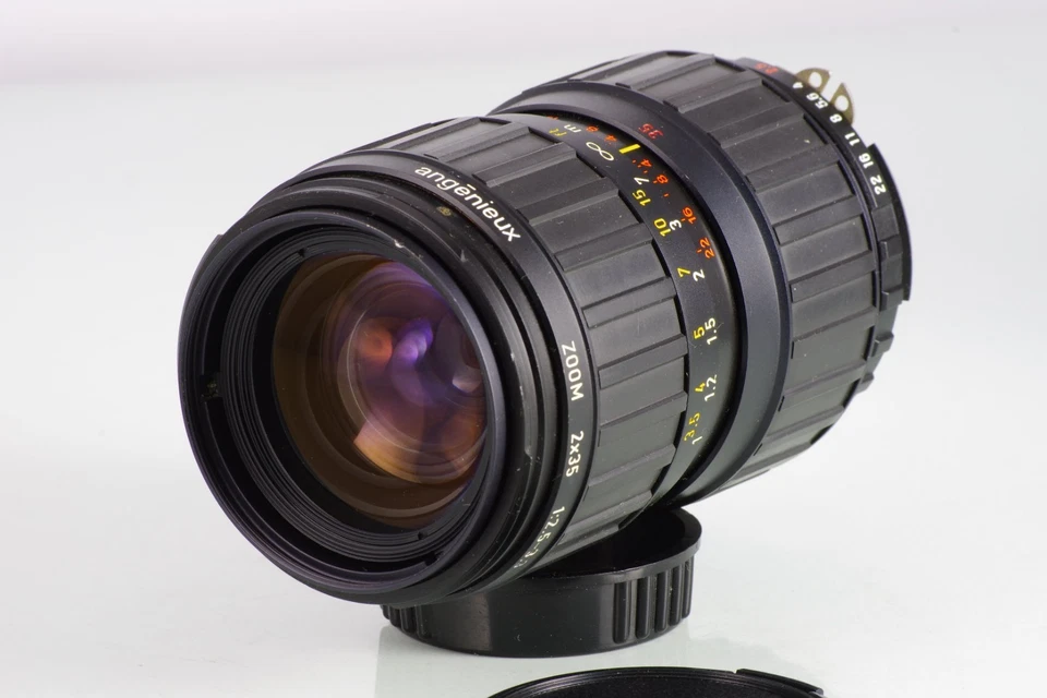 RARE LENS ZOOM MADE IN FRANCE ANGENIEUX NIKON Ais F2.5-3.3 35-70mm - Imagen 3 de 4