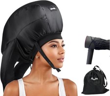 Large Bonnet Hooded Dryer Diffuser Attachment, Ideal Hair for Black