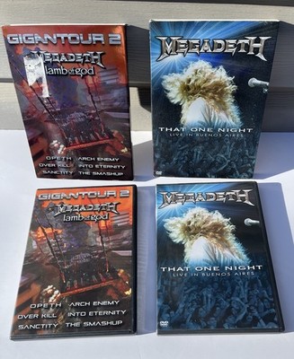 Gigantour 2 / Megadeth That one Night Live In Buenos Aries DVD