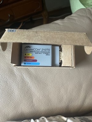 ALLIED TELESYN CENTRE-COM AT-210TS Ethernet Transceiver IEEE 802.3 10 BaseT MAU