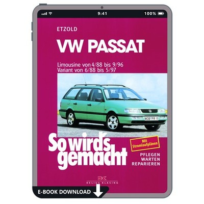 VW Passat 3 Typ 31, 35i 1988-1993 So wird's gemacht Werkstatthandbuch E-Book