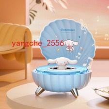 Kuromi My Melody Cinnamoroll Shell Small Bluetooth Speaker Night Light CUTE Gift