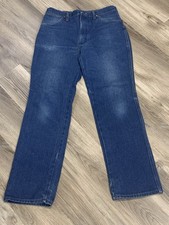 Vtg Wrangler Jeans Mens 33x31 912PW Regular Fit Western Cowboy Denim USA 80s 90s