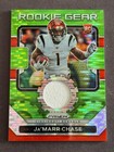 2021 Panini Prizm Ja'marr Chase Rookie Gear RG-7 & Rookie Materials Lot of 2 — photo 2
