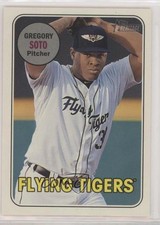 2018 Topps Heritage Minor League Edition Glossy Gregory Soto #143 d1f