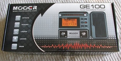 MOOER  GE 100 Guitar Multi-Effects Processor Pedal