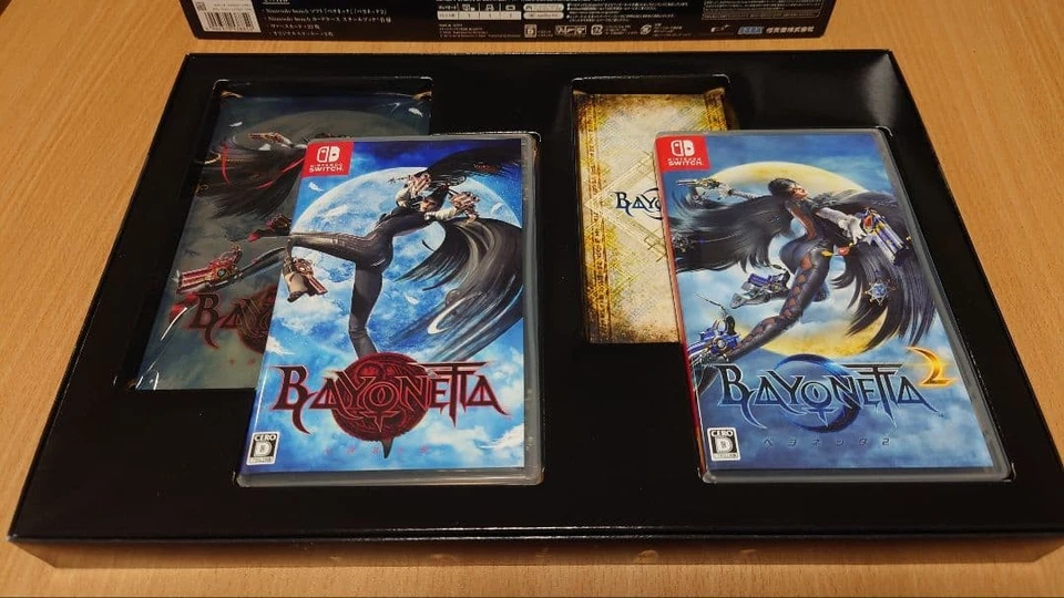 Nintendo Switch Bayonetta Climax Edition w/Steel book Original sticker Used - Image 4 of 4