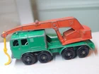 Vintage Lesney Matchbox 8 Wheel Crane Construction No. 30 Regular Wheels
