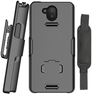 Kickstand Hülle + Hand Band + Gürtel Clip Halfter für Sonim XP10 5G (XP9900)