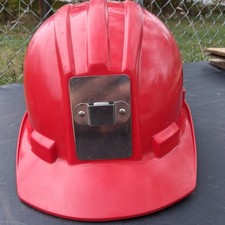 Bullard model 5000 vintage hard hat Made in the USA Color: RED NOBLE CAP