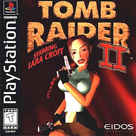 Tomb Raider II Starring Lara Croft (Sony PlayStation 1 PS1 Complete+Demos