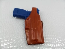 MASC Leather Belt Holster With Thumb Break For Good Retention And Faster Draw