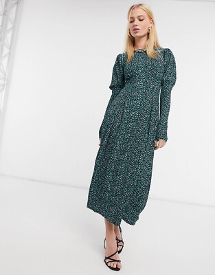 River Island Green Animal Print Midi Dress Size 12 | eBay UK River Island Green Animal Print Midi Dress Size 12 | eBay UK