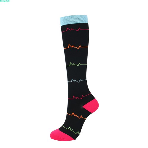 Compression Socks Leisure Outdoor Sports Pressure Socks Stretch Socks 20-30mmHg - Picture 18 of 99