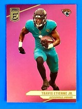 2024 Panini Donruss Elite Football Pink Travis Etienne #18 Jacksonville Jags