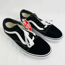 Vans OLD SKOOL Black White VN000D3HY28 Skateboard Shoes Size 6 Kids Unisex NEW