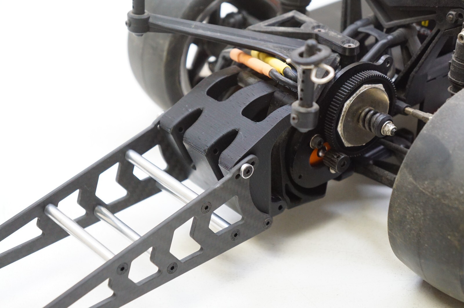 Losi 22s Wheelie Bar Adapter for Traxxas Style NPRC (Fits: 69 Camaro, Ford F100)