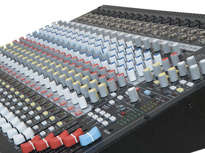 OMNITRONIC LMC-3242FX USB Mischpult Professionelles Audiomischpult USB Mixer