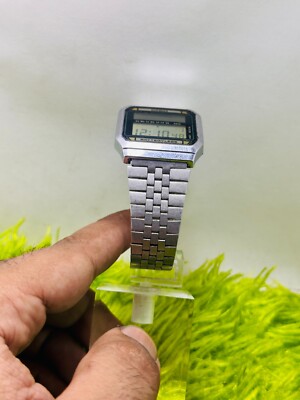 Vintage Casio Bb-800 Batteryless Solar LCD Watch Module 520 Japan