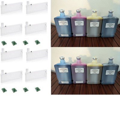 COMPATIBLE BULK INK SYSTEM FOR MIMAKI SS21 (C-Y-M-K)  JV33, JV34, JV150, CJV30