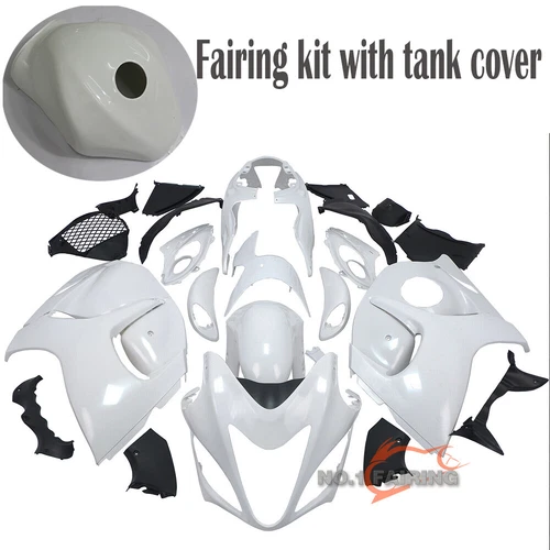 Full Fairing Kit W/ Tank For Suzuki Hayabusa GSX1300R 2008-2020 Unpainted ABS