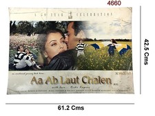 Landscape Indian Movie Poster Bollywood Film Aa Ab Laut Chalen Title Card i2-563