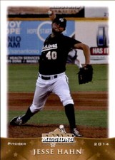 2014 San Antonio Missions Grandstand #15 Jesse Hahn Groton Connecticut CT Card