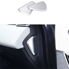 Side Cover Matte Silver Center Console Dash Both For Range Rover Velar 2018-2023
