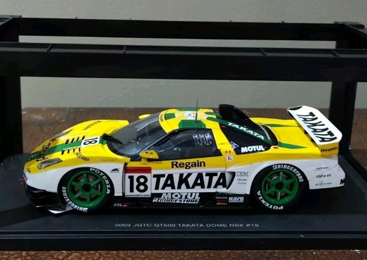 AUTOart 1:18 Honda NSX 2003 JGTC GT500 TAKATA DOME NSX #18 AUTOart 1:18 Honda NSX 2003 JGTC GT500 TAKATA DOME NSX #18