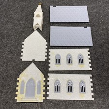 Vintage Plasticville Church Kit CC-8 No Bell Complete JT062024-10 