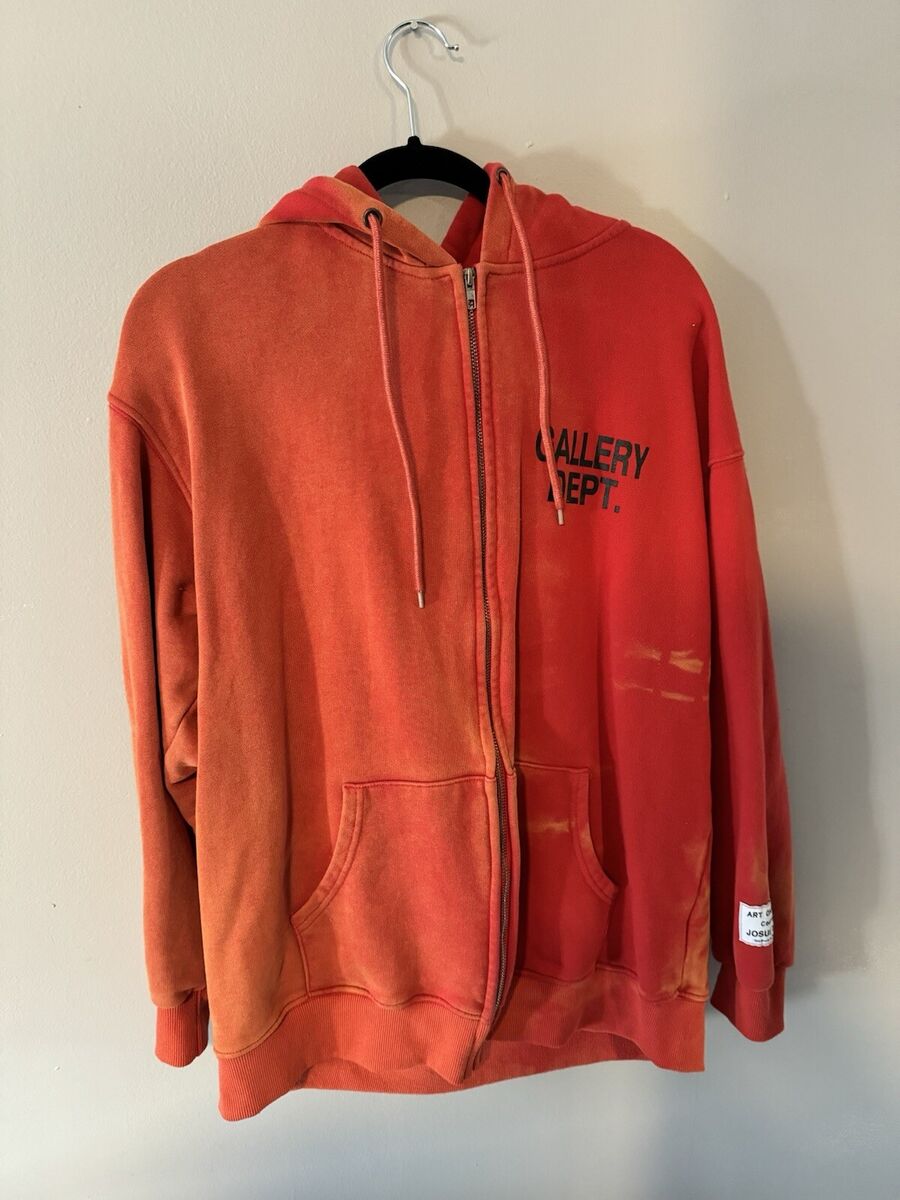 GALLERY DEPT tie dye hoodie size S Orange | eBay GALLERY DEPT tie dye hoodie size S Orange | eBay