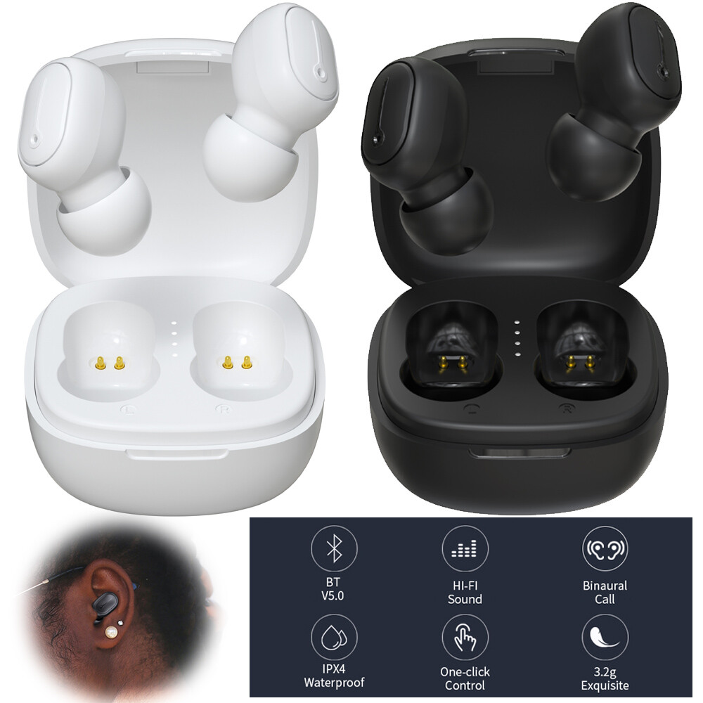 Bluetooth 5.0 Headset Wireless Earphones Mini Double Earbuds Stereo Headphones
