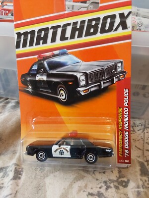 Matchbox '78 Dodge Monaco Police Car