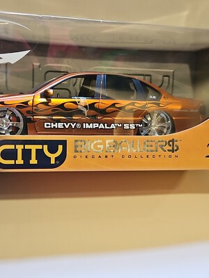 Jada Toys Dub City Big Ballers Chevy Impala SS 1:18 Scale Diecast