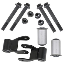 2PCS 722020 Rear Leaf Spring Shackle Kit Left & Right For Dodge Dakota 1997-2010