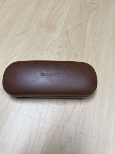 Gant Brown Clamshell Glasses Case - 第 1/6 張圖片