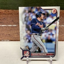 2022 Bowman Baseball FREDDIE FREEMAN #28 - Atlanta Braves - Free Shipping